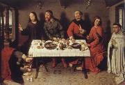 Dieric Bouts Museem national Christ in the house the Pharisaers Simon Germany oil painting artist